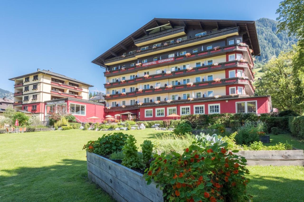 Hotel Germania Gastein - Ganzjaehrig Inklusive Alpentherme Gastein & Sommersaison Inklusive Gasteiner Bergbahnen Bad Hofgastein Ngoại thất bức ảnh