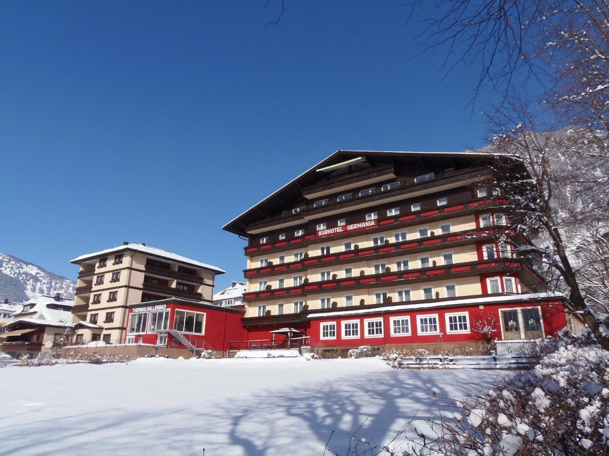 Hotel Germania Gastein - Ganzjahrig Inklusive Alpentherme Gastein & Sommersaison Inklusive Gasteiner Bergbahnen Bad Hofgastein Ngoại thất bức ảnh