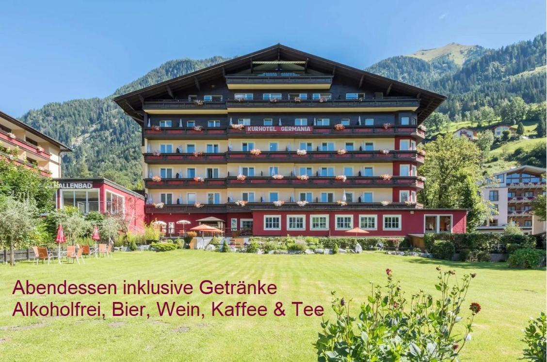 Hotel Germania Gastein - Ganzjaehrig Inklusive Alpentherme Gastein & Sommersaison Inklusive Gasteiner Bergbahnen Bad Hofgastein Ngoại thất bức ảnh